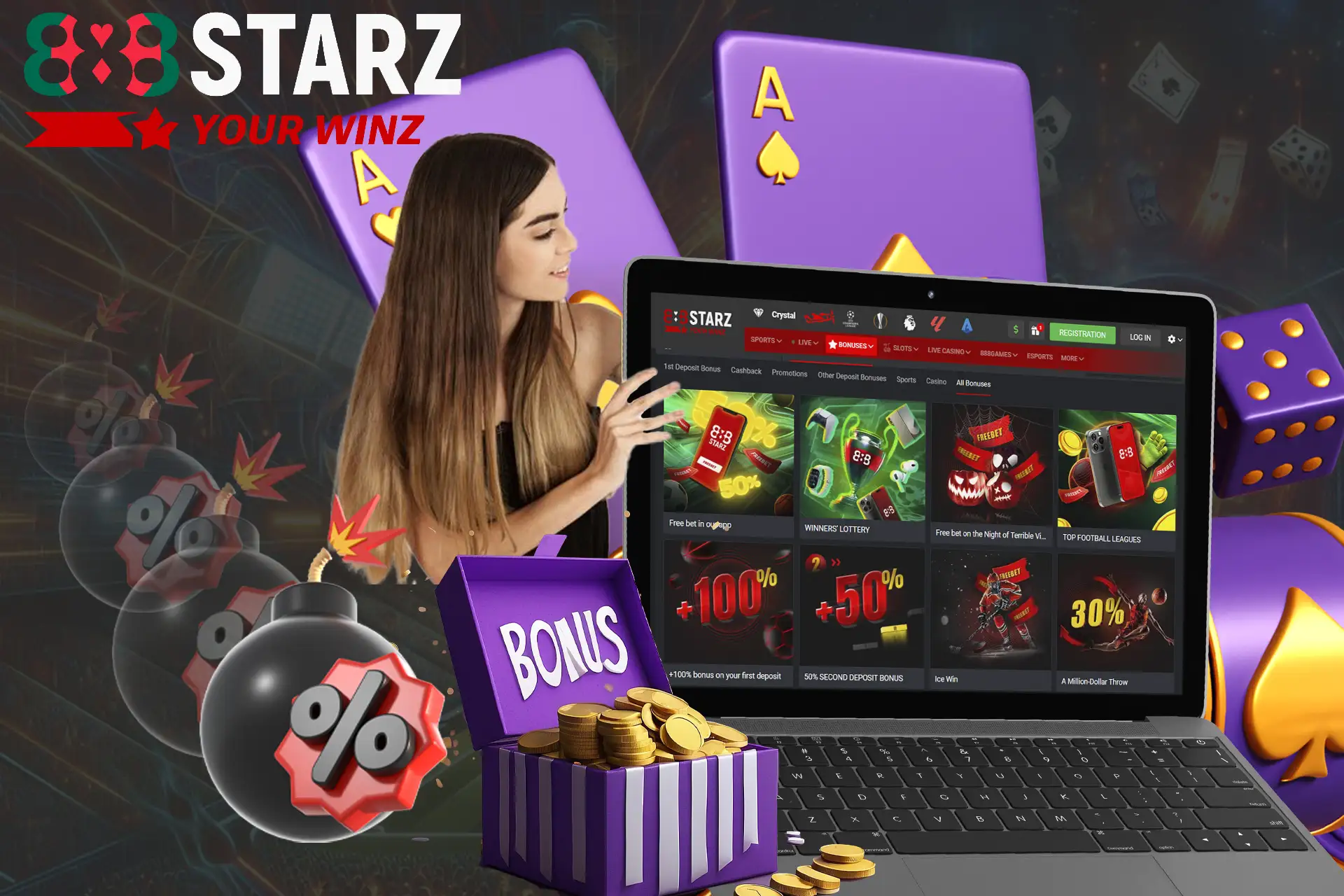 Check out the casino bonus program