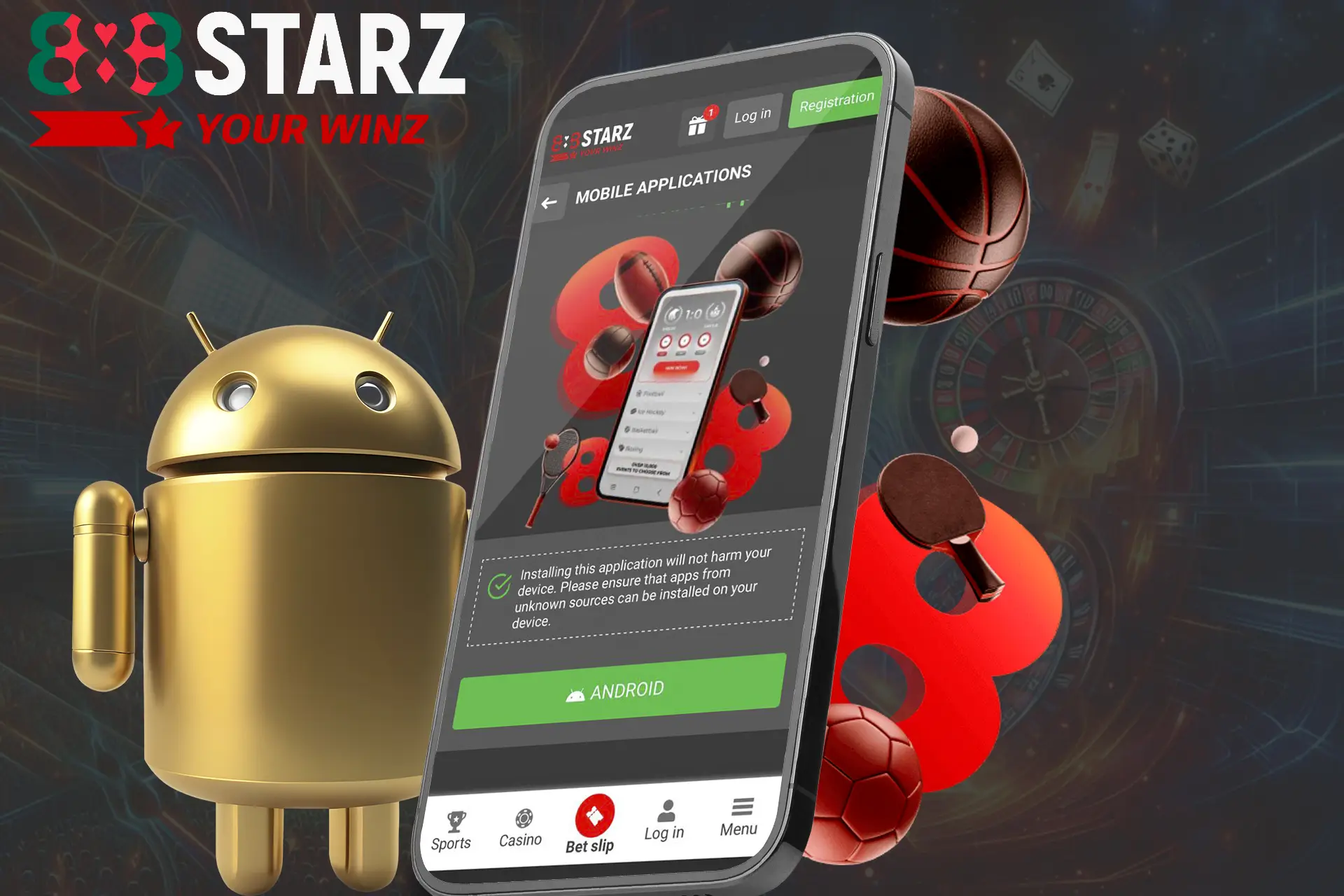 Install the mobile application for Android
