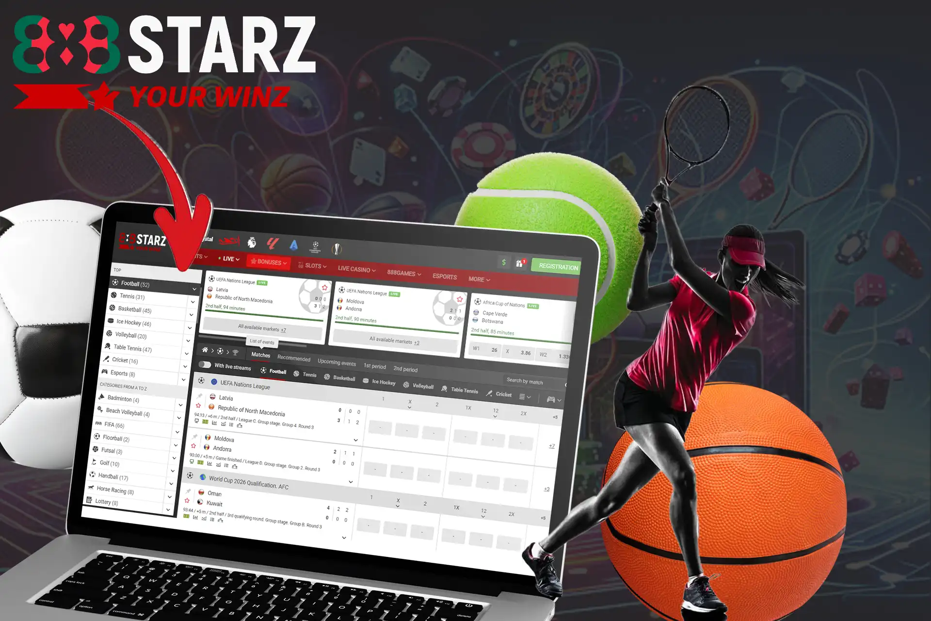 Explore the different types of sports betting